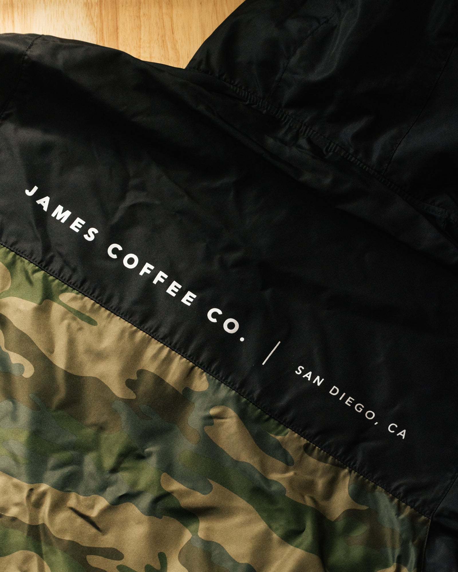 Camo Owl Windbreaker