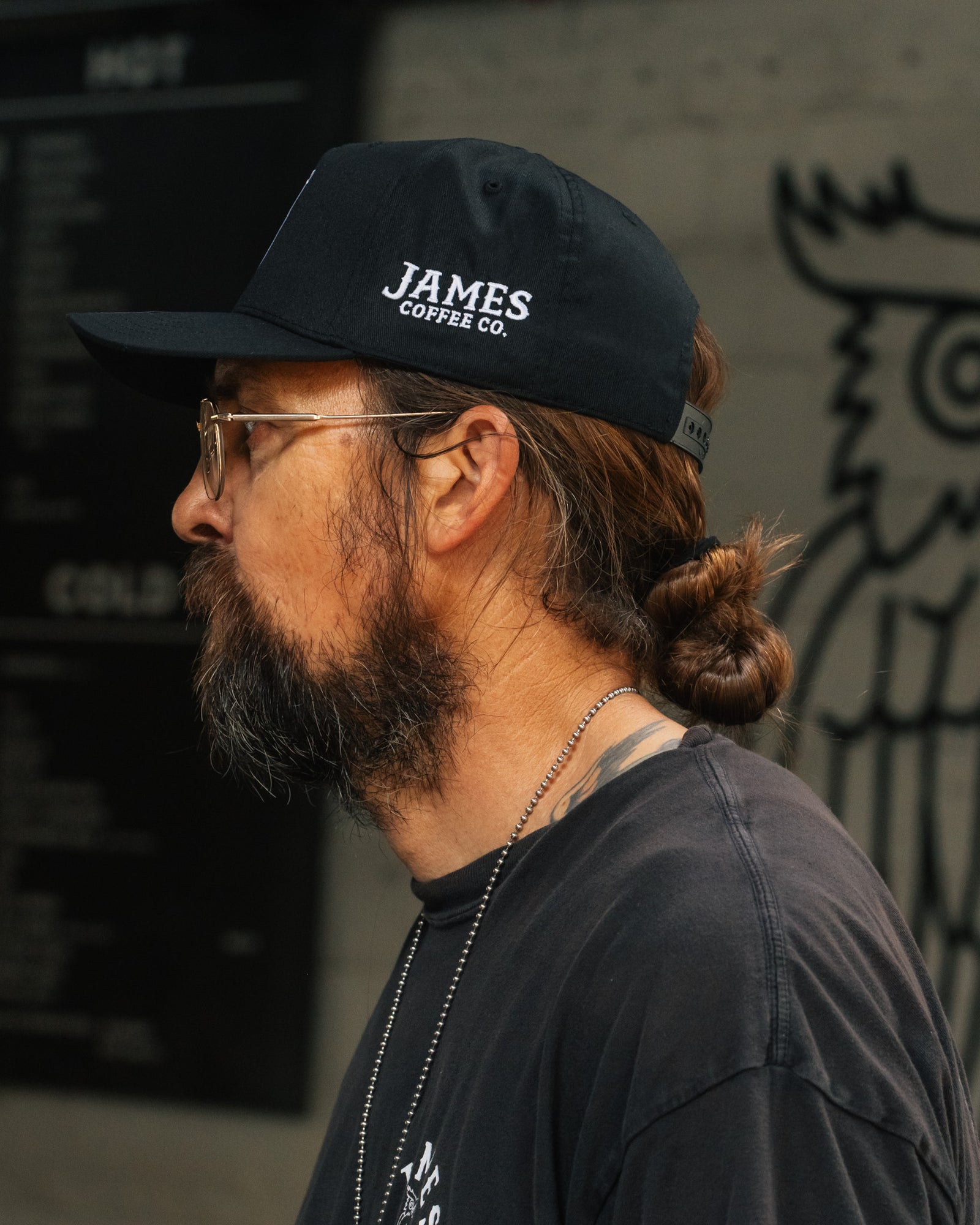 Embroidered James Baseball Cap James Coffee Co.