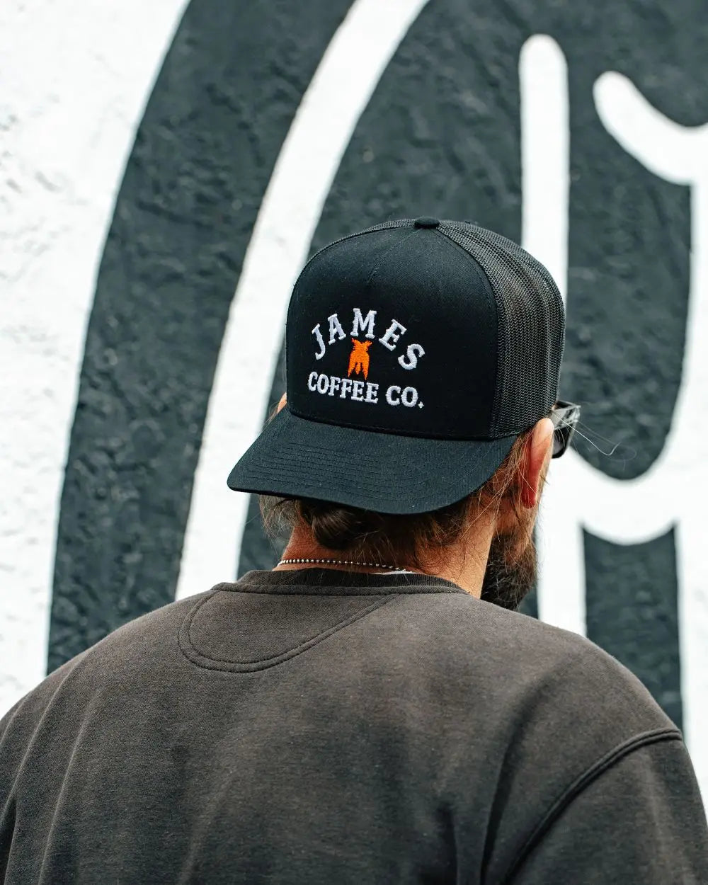 James Logo Snapback Hat
