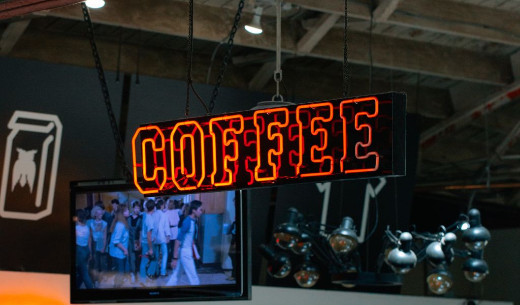 James Coffee Sign